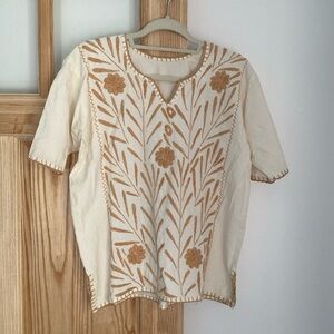 Beautiful Embroidered Pull Over Blouse